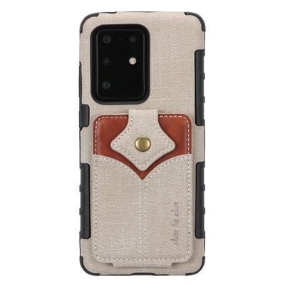 เคสโทรศัพท์หนังมัลติฟังก์ชั่นของแท้ของ Samsung หรูหรา