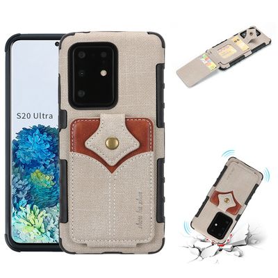เคสโทรศัพท์หนังมัลติฟังก์ชั่นของแท้ของ Samsung หรูหรา
