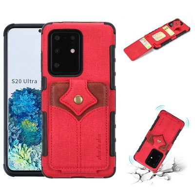 เคสโทรศัพท์หนังมัลติฟังก์ชั่นของแท้ของ Samsung หรูหรา