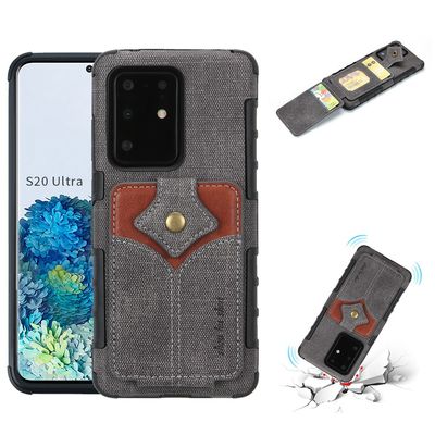 เคสโทรศัพท์หนังมัลติฟังก์ชั่นของแท้ของ Samsung หรูหรา
