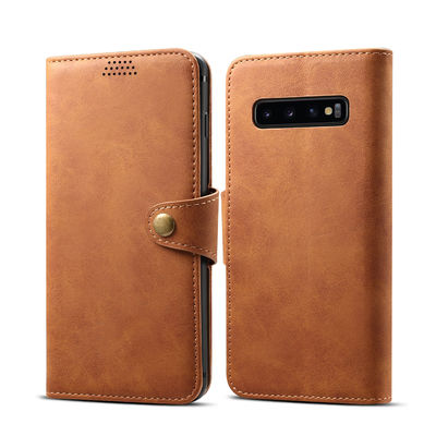 หนังไร้รอยต่อ เคส Samsung ป้องกันรอยขีดข่วน หรูหรา ของแท้