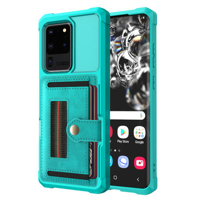 Magsafe Samsung Mobile Phone Pouch Case ป้องกันสิ่งสกปรก Magnetic Leather Case