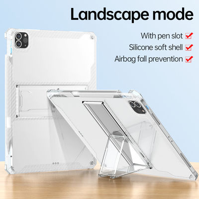 ป้องกันรอยขีดข่วน Ipad เคสป้องกันความทนทาน TPU IPad 10.2 นิ้ว Smart Cover