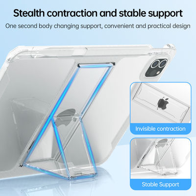 ป้องกันรอยขีดข่วน Ipad เคสป้องกันความทนทาน TPU IPad 10.2 นิ้ว Smart Cover